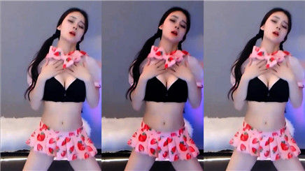 虎牙女主播盛鸽温情-抖臀电臀舞电动小马达舞